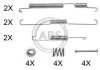 Монтажний к-кт гальмівних колодок A.B.S. 0024Q (фото 1)
