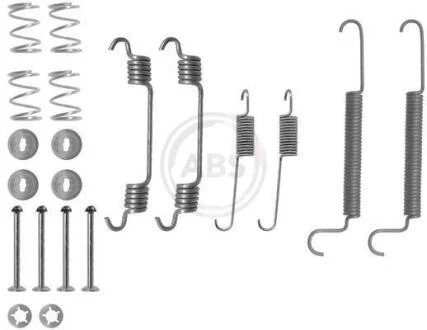 Монтажный к-кт тормозов. колодок OPEL ASTRA, COMBO, ZAFIRA (выр-во ABS) A.B.S. 0766Q