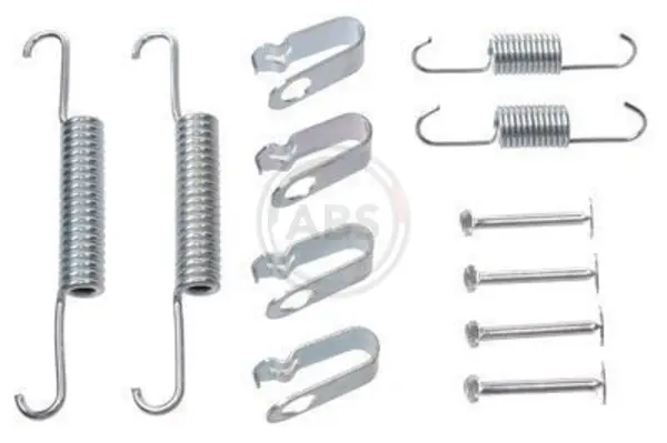 Монтажний к-кт гальмівних колодок A.B.S. 0881Q (фото 1)