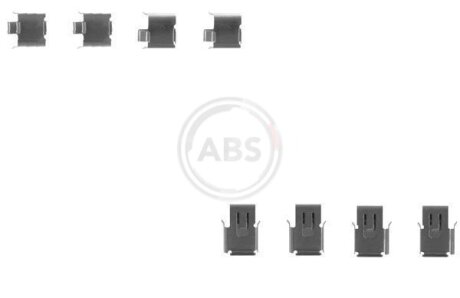 Комплект монтажний гальмівних колодок A.B.S. 1171Q