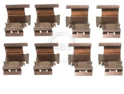 Монтажний к-кт гальм. колодок AUDI; CITRIEN; FIAT; OPEL; PEUGEOT; SKODA; TOYOTA (вир-во ABS) A.B.S. 1298Q