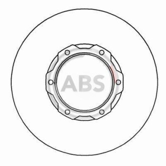 Диск гальмівний A.B.S. 16198