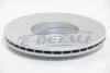 Гальмівний диск A3/Bora/Golf/Ibiza/Leon (96-15) A.B.S. 16881 (фото 2)