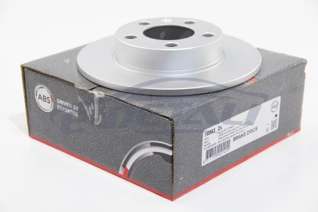 Диск тормозной AUDI/SEAT/SKODA/VW A3/LEON/OCTAVIA/BORA задн. (выр-во ABS) A.B.S. 16883