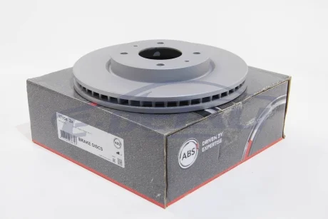 Диск тормозной MITSUBISHI GALANT VI 2.0-2.5 96-04, LANCER 1.3-2.0 03 – передн. (выр-во ABS) A.B.S. 17134
