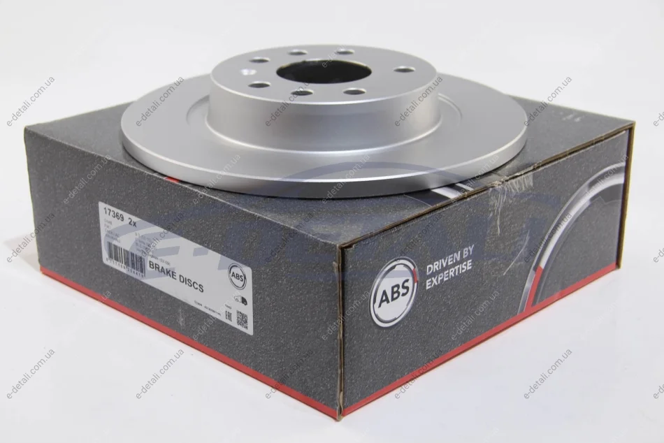 Диск тормозной FIAT/OPEL/SAAB CROMA/SIGNUM/VECTRA/9-3 задн. (выр-во ABS) A.B.S. 17369 (фото 1)