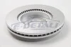 Диск гальмівний HYUNDAI/KIA COUPE/TUCSON/CEE\'D передн. вент. (вир-во ABS) A.B.S. 17640 (фото 2)