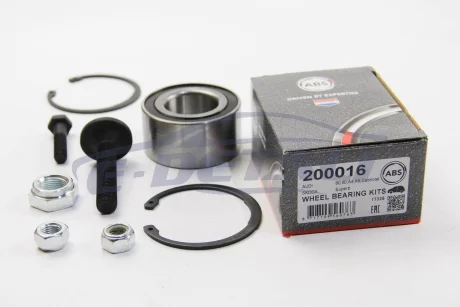 Подшипник ступицы перед. Audi 80/90 88-96 (39x75x37) A.B.S. 200016