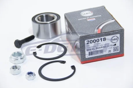 Подшипник ступицы перед. VW Golf 83-92/Jetta 84-92/Polo 92-01 A.B.S. 200018