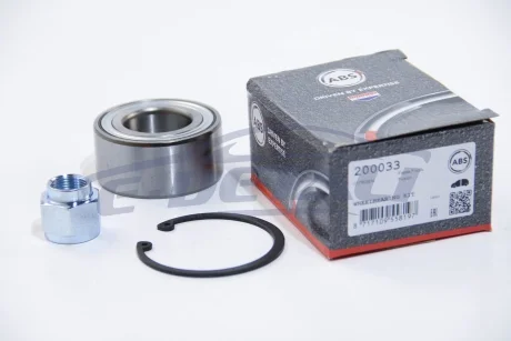 Подшипник ступицы перед. Citroen C2/Xsara /Peugeot 206/306 96- A.B.S. 200033