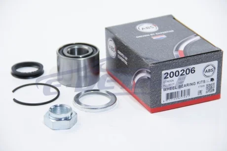 Подшипник ступицы задней. Citroen C2/C3 03- A.B.S. 200206