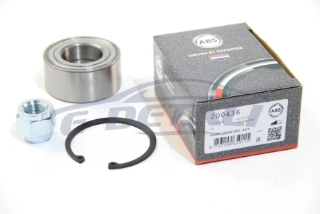 Підшипник маточини перед. Citroen C2/C3/Peugeot 1007/207 A.B.S. 200436