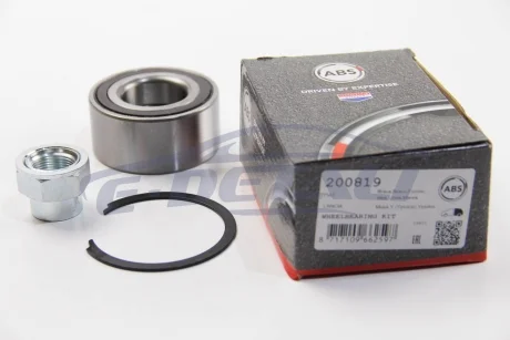 Подшипник ступицы перед. Fiat Fiorino/Citroen Nemo/Peugeot Bipper 08- (+ABS) A.B.S. 200819