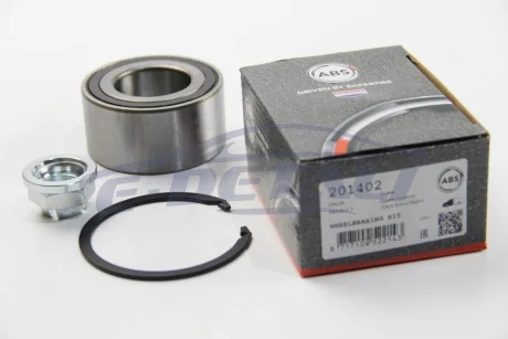 Подшипник ступицы перед. Renault Duster/Fluence/Megan 09- A.B.S. 201402