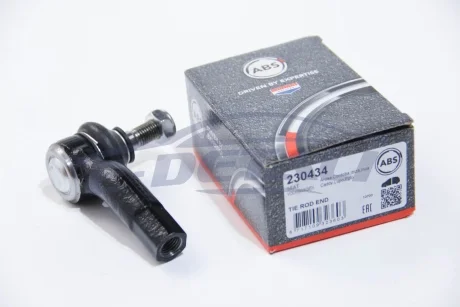 Наконечник рульової тяги Caddy II/Passat B3/B4 Л.(довгий) A.B.S. 230434