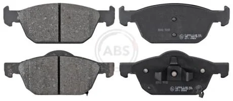 Гальмівні колодки дискові (1 к-т) A.B.S. 35002