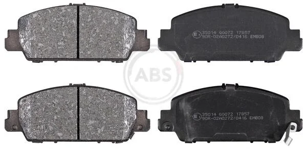 Гальмівні колодки дискові (1 к-т) A.B.S. 35014 (фото 1)