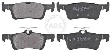Гальмівні колодки зад. Peugeot 308 14- (ATE) A.B.S. 35028