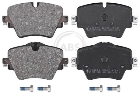 Колодка гальм. диск. передн. (вир-во ABS) A.B.S. 35074