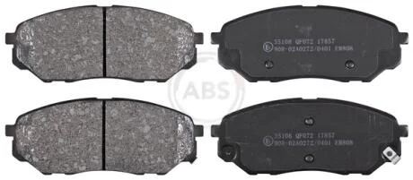 Тормозные колодки пер. Santa fe/Sorento 15- A.B.S. 35108