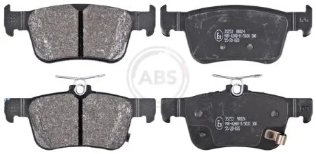Комплект гальмівних колодок A.B.S. 35253