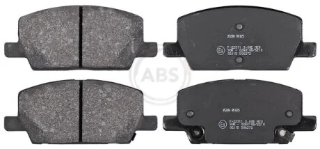 Комплект гальмівних колодок A.B.S. 35288