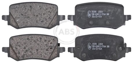 Комплект гальмівних колодок A.B.S. 35398