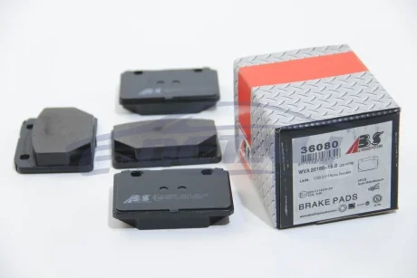Колодка гальм. диск. ВАЗ 2101-07 перед. (ABS) A.B.S. 36080