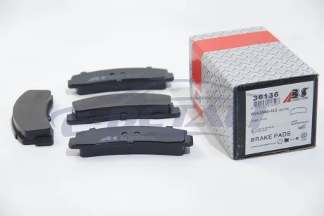 Колодка гальм. диск. ВАЗ 2121 перед. (ABS) A.B.S. 36136