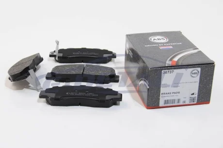 Колодка тормозов. HONDA Accord передн. (выр-во ABS) A.B.S. 36737