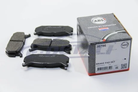 Тормозные колодки зад. Mazda 626 91-02 (akebono) A.B.S. 36796