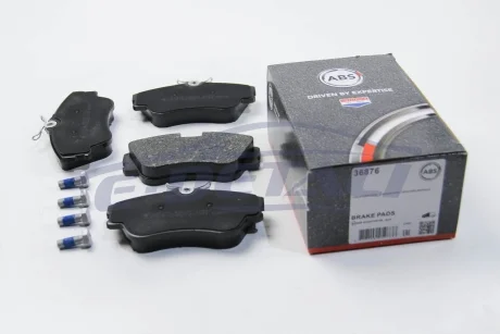 Колодка гальм. диск. VW TRANSPORTER 15" передн. (вир-во ABS) A.B.S. 36876
