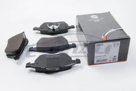 Колодка тормозов. диск. AUDI/FORD/SEAT/VW A3/TT/GALAXY/ALHAMBRA/SHARAN передн. (выр-во ABS) A.B.S. 36898