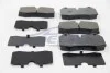Тормозные колодки пер. BMW 5(E39)/7(E38) 96-04 (brembo) A.B.S. 36958 (фото 2)