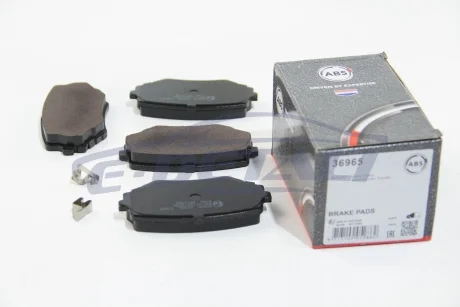 Колодка гальм. диск. SUZUKI GRAND VITARA передн. (вир-во ABS) A.B.S. 36965