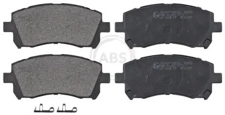 Тормозные колодки пер. Subaru Forester/Outback 97-03/Impreza 92-/Legacy 89-03 A.B.S. 36972