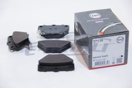 Тормозные колодки зад. Corolla/Prius/Yaris 99-09 A.B.S. 37136
