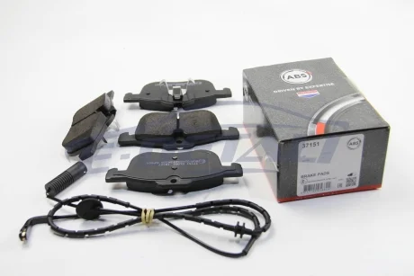 Гальмівні колодки пер. rover 75 99-06 A.B.S. 37151