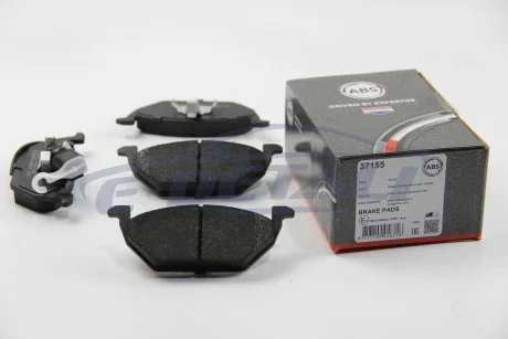 Колодка гальм. диск. AUD/SEAT/SKODA/VW A3/LEON/FABIA/OCTAVIA/BORA/GOLF передн. (вир-во ABS) A.B.S. 37155