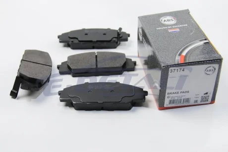 Тормозные колодки пер. Civic/S2000 99-11 A.B.S. 37174