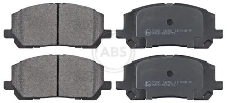 Гальмівні колодки пер. RX (XU10)/Highlander 98-07 (AKEBONO) A.B.S. 37260