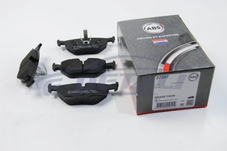 Тормозные колодки зад. BMW 3 (E46)/SAAB 9-5/ROVER 75 96-09 (ATE) (123,1x45x17) A.B.S. 37267