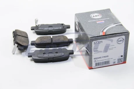 Колодка гальм. диск. NISSAN/RENAULT QASHQAI/X-TRAIL/KOLEOS задн. (вир-во ABS) A.B.S. 37321