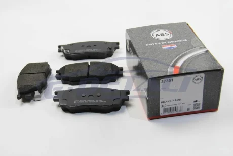 Колодка гальм. диск. MAZDA 6 (GG) передн. (вир-во ABS) A.B.S. 37351