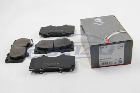 Колодка тормозов. диск. TOYOTA LANDCRUISER 90 передн. (выр-во ABS) A.B.S. 37420