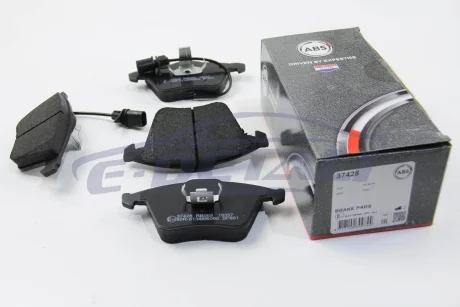 Колодка гальм. диск. AUDI A4/A6/A8 передн. (вир-во ABS) A.B.S. 37428
