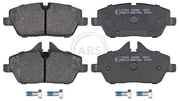 Колодка гальм. диск. MINI COOPER 06-,ONE 09-,CLUBMAN 2010-передн. (вир-во ABS) A.B.S. 37434 (фото 1)