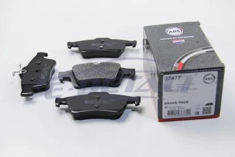 Колодка гальм. диск. CITROEN/FORD/OPEL C5/FOCUS/CMAX/VECTRA задн. (вир-во ABS) A.B.S. 37477
