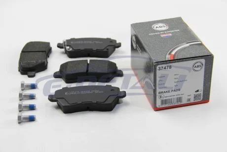 Колодка гальм. диск. SUZUKI SWIFT передн. (вир-во ABS) A.B.S. 37478