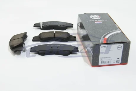 Тормозные колодки пер. Hyundai Accent/Kia Rio 05- (mando) A.B.S. 37492